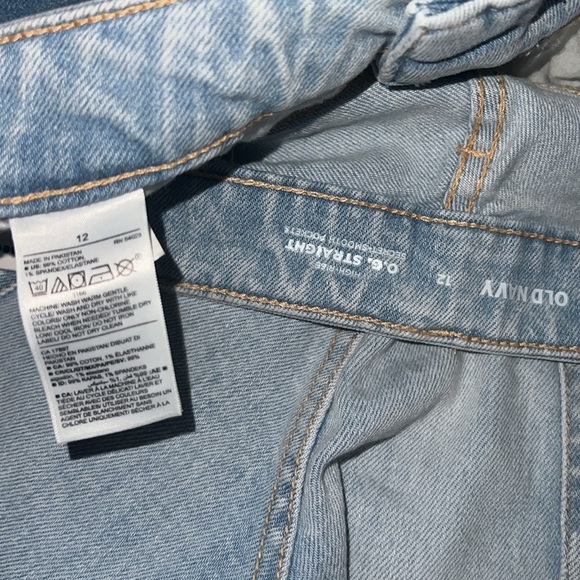 Old Navy High-Rise O.G. Straight Ankle Jeans - Picture 6 of 7